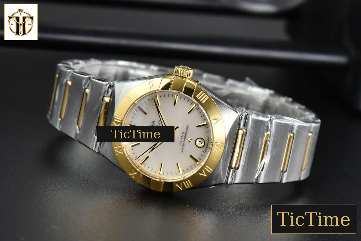 Constellation 29mm TWSF YG MOP Dial YG/SS Bracelet A8700 — foto 7