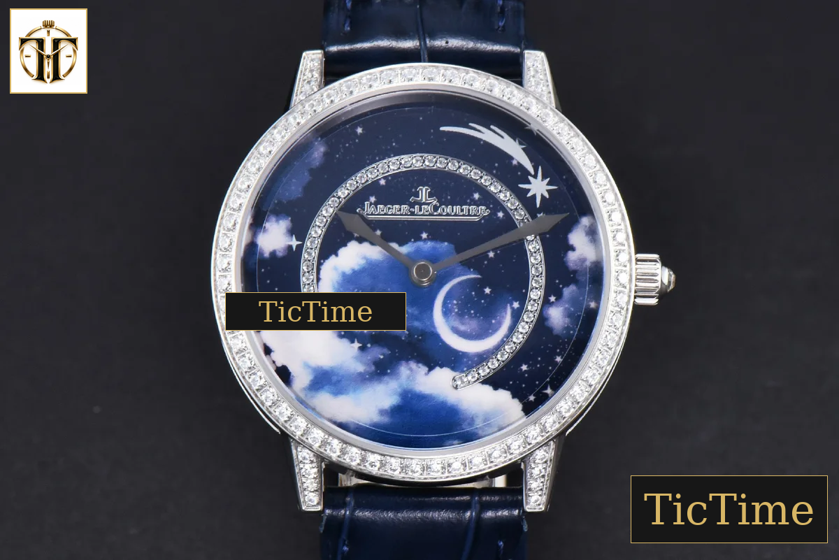 Rendez-Vous 36mm KZF SS Diamond Sky Blue Dial Blue Leather Strap 9015 — foto 2