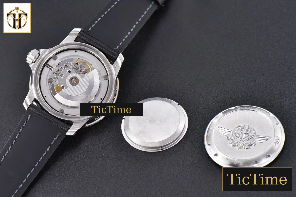 Fifty Fathoms 45mm ZF Black Black Dial SS Bracelet A2836 — foto 22