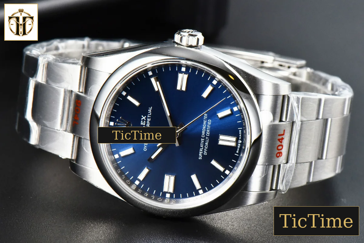 Oyster Perpetual 126000 36mm EWF Blue Dial SS Bracelet A3230 — foto 14