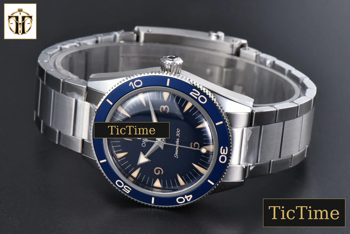 SeaMaster Spectre 007 41mm VSF Blue Limited Dial Blue Bezel SS Bracelet A8400 — foto 13