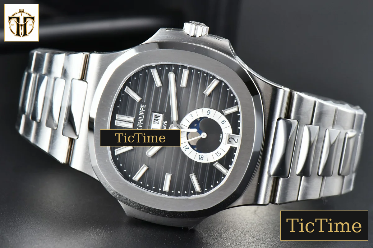Nautilus 5726 40.5mm GRF Gray Dial SS Bracelet A324 — foto 11