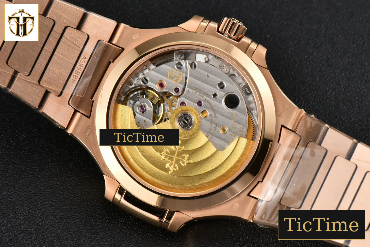 Nautilus Ladies 7118 35mm 3KF RG Diamond RG Dial RG Bracelet 324CS — foto 15