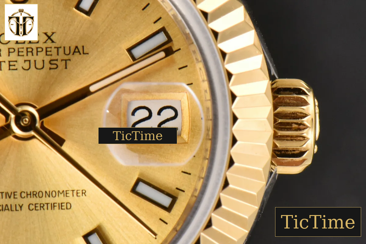 DateJust Ladies 28mm WF YG/SS YG Dial Jubilee Bracelet A2236 — foto 9