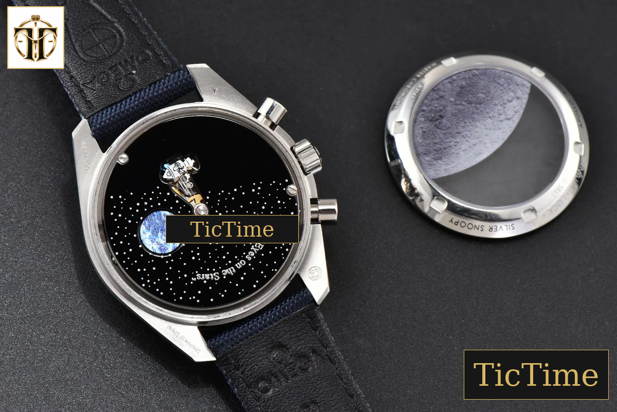 Speedmaster Professional ‘Snoopy’ 50th Anniversary Nylon Strap (Mod) 42mm GSF A7750 — foto 18