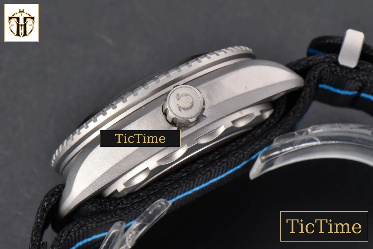 Seamaster Ultra Deep 6000M 45.5mm VSF Titanium Black Dial Nylon Strap A8912 — foto 12