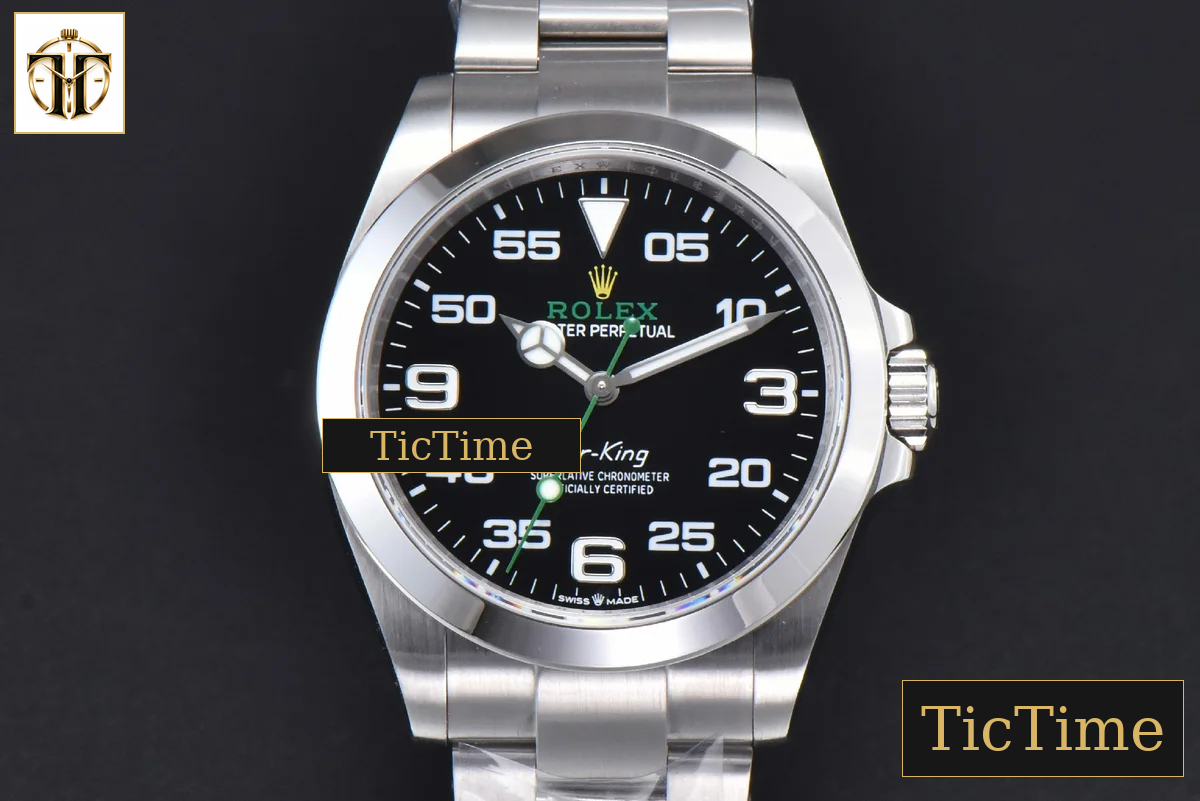 AirKing 126900 40mm GMF Black Dial SS Bracelet VR3230 — foto 3