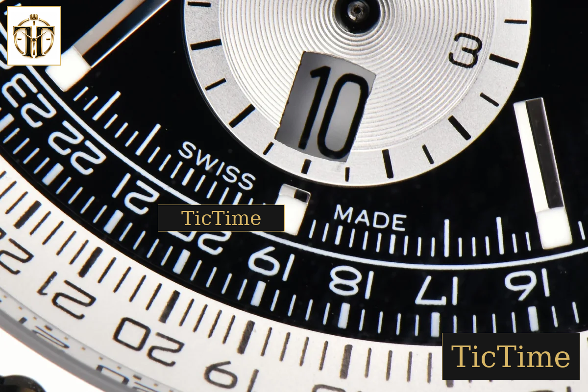 Navitimer B01 43mm BLSF Black Dial Black Leather Strap A7750 — foto 9