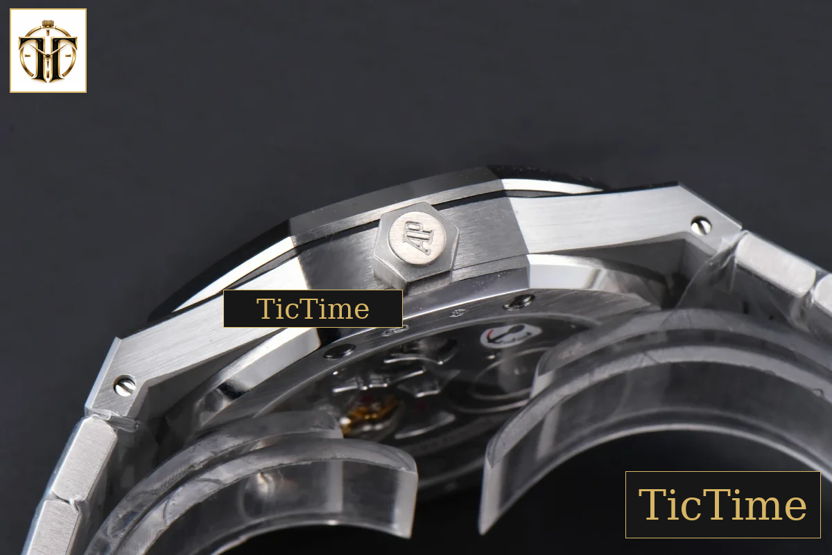 Royal Oak Tourbillon 41mm R8F SS Purple Dial SS Bracelet Flying Tourb V2 — foto 13
