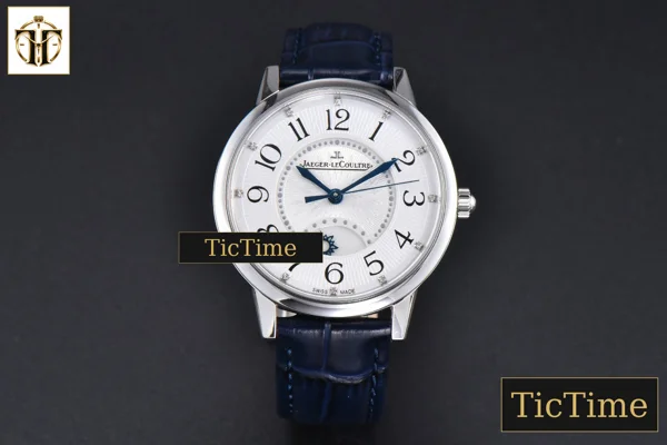 Foto frontal — Rendez-Vous Night & Day 34mm APSF White Textured Dial Blue Leather Strap A898