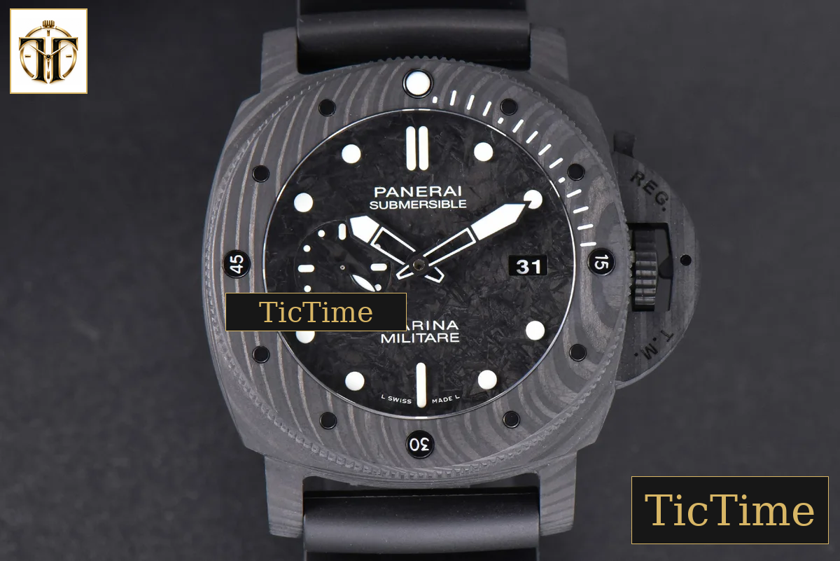 Carbotech Submersible PAM979 47mm VSF Black Dial Rubber Strap Asia XXXIV — foto 2