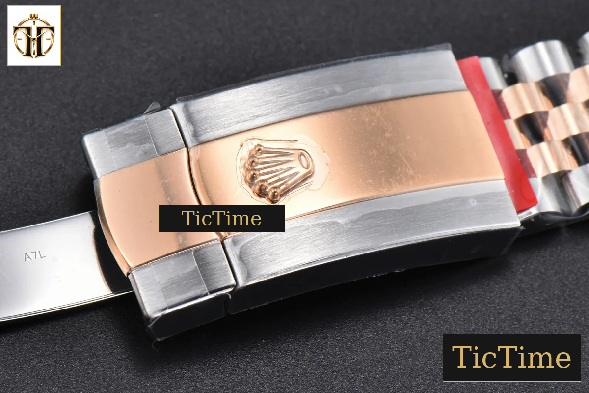 DateJust 126331 41mm Clean Factory RG/SS RG Dial Diamond Marker Jubilee Bracelet VR3235 — foto 30