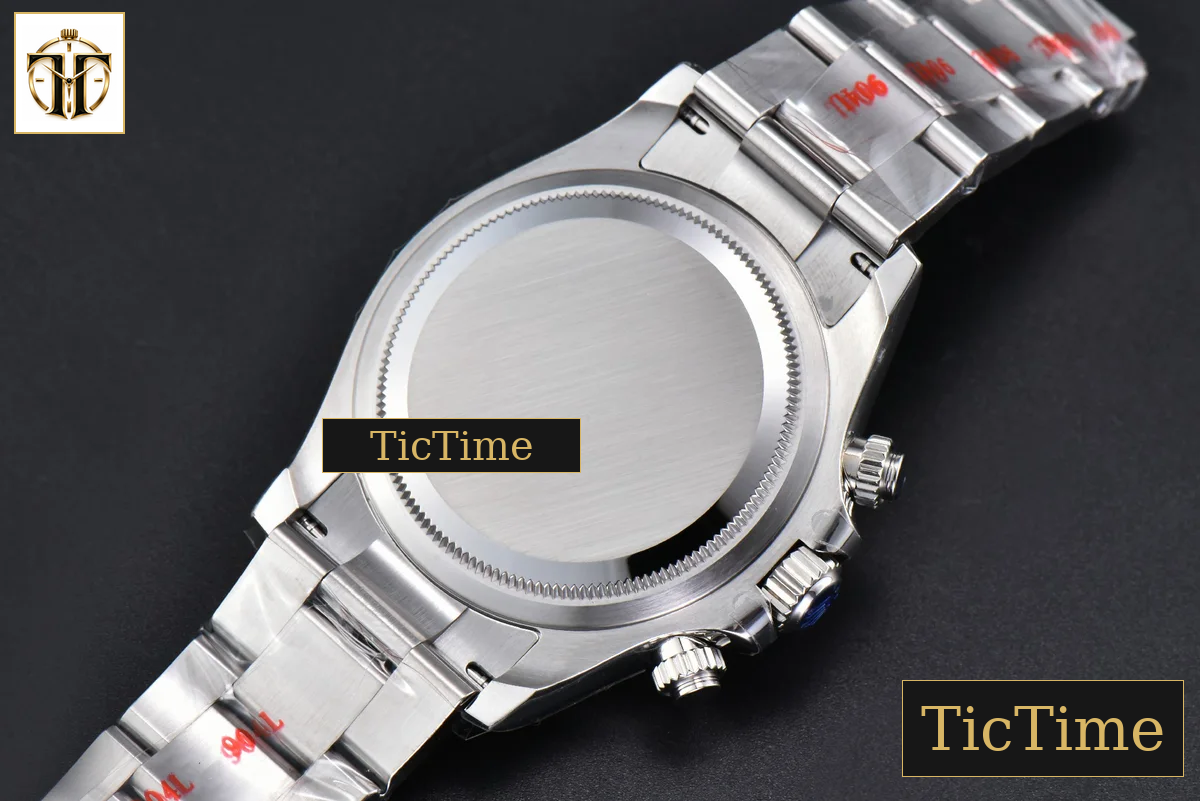 Daytona Panda 904L 126500 40mm VSF White Dial SS Braclet DD4131 — foto 23