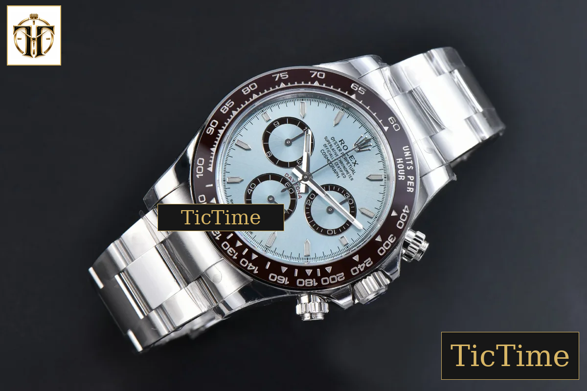 Daytona 126506 40mm VSF Ice Blue Dial Lume Marker SS Bracelet V3 weighted version DD4131 — foto 3