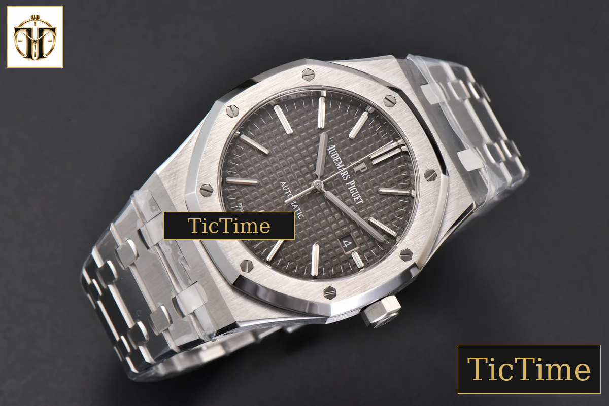 Royal Oak 15400 ZF Gray Textured Dial SS Bracelet A3120 — foto 12