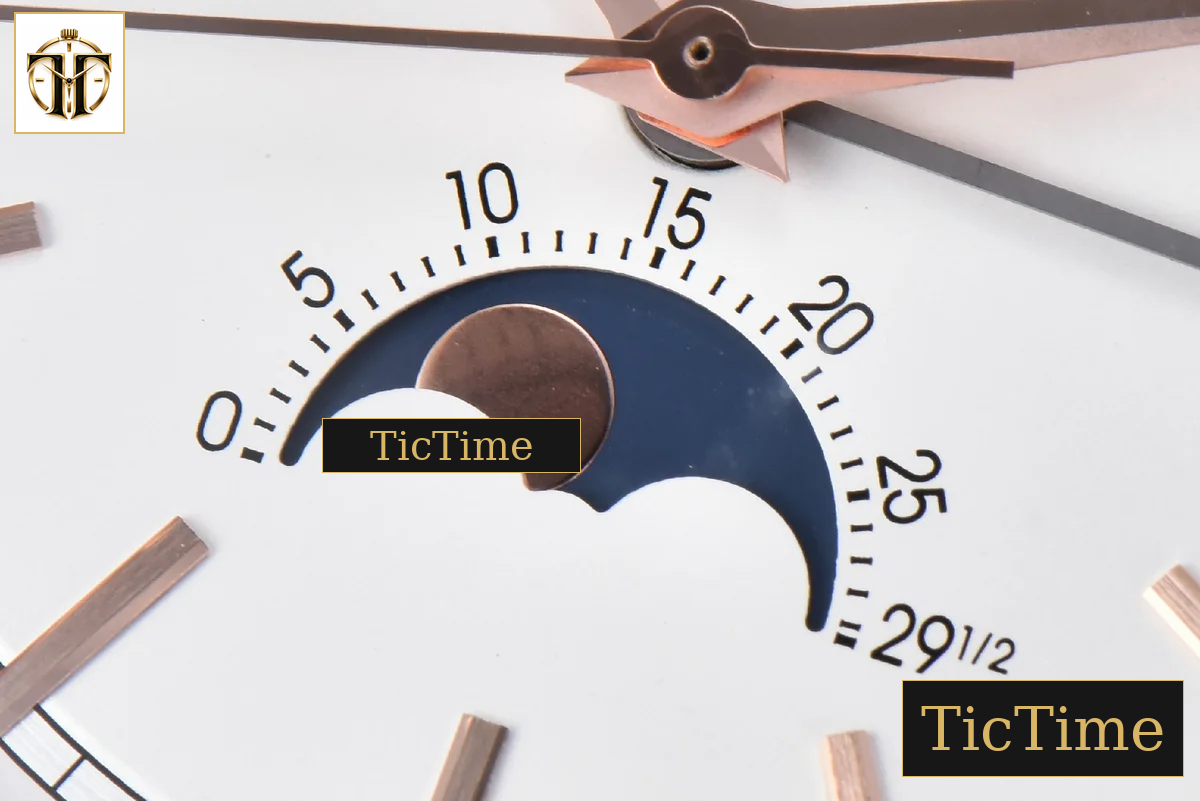 Traditionnelle 4010T 41mm MXF RG White Dial Brown Leather Strap A2460QCL — foto 8