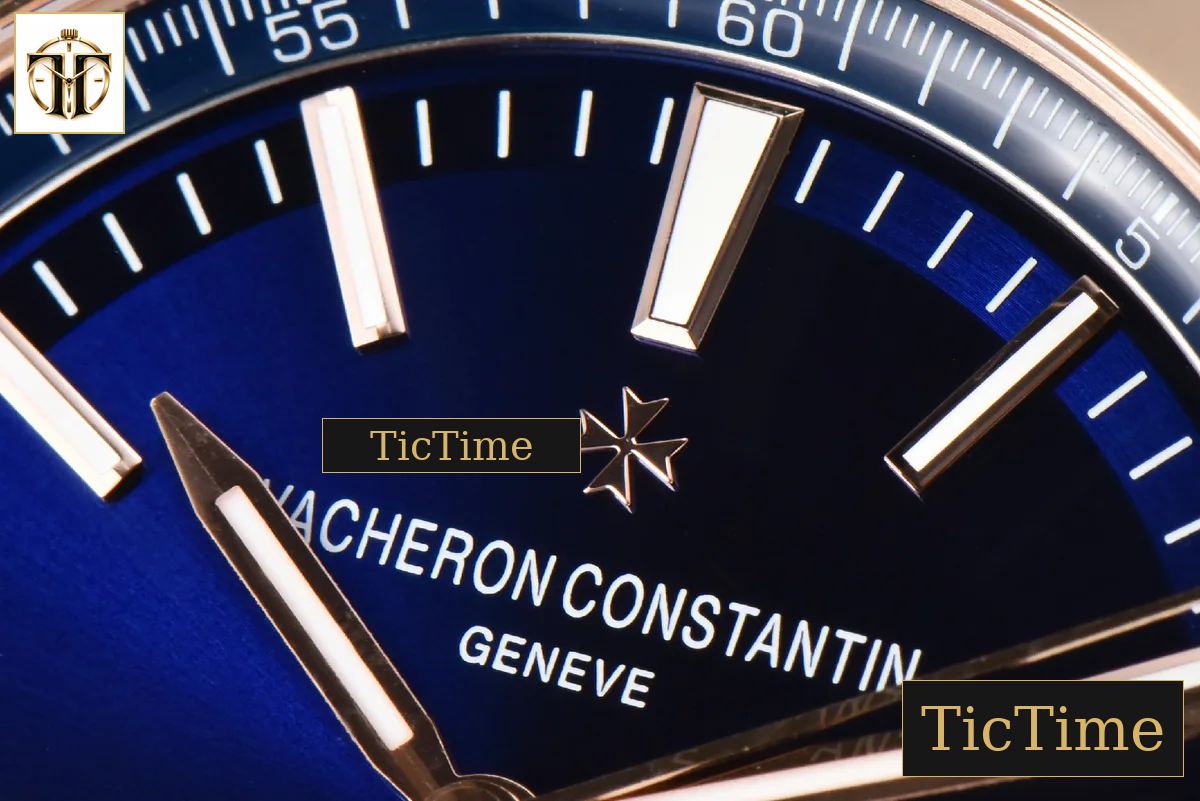 Overseas 4500V 41mm ZF RG Blue Dial RG Bracelet A5100 — foto 6