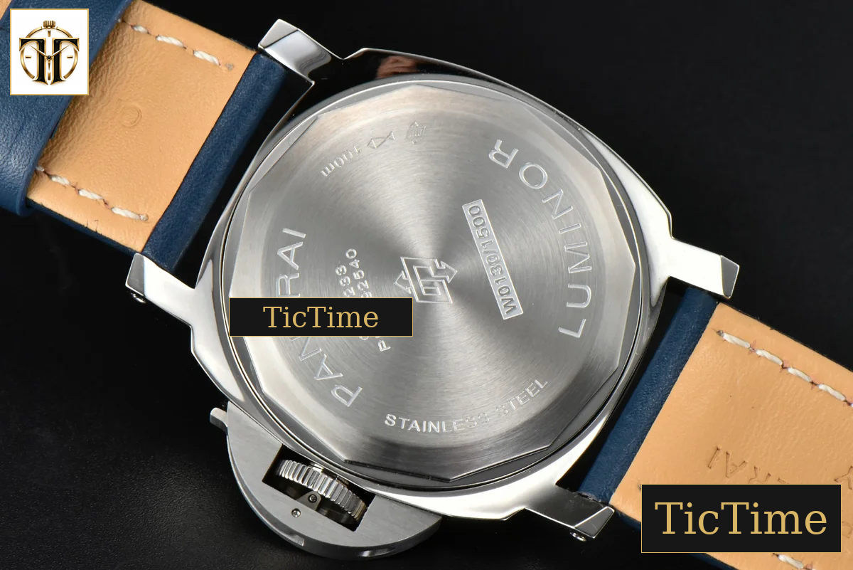 PAM1085 44mm HWF Blue Dial Blue Leather Strap A6497 — foto 21
