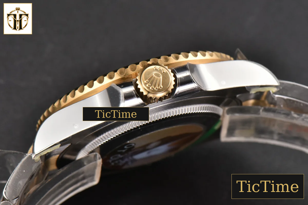 GMT Master II 116713 40mm Clean Factory YG/SS 904L Black Dial Oyster Bracelet VR3186 — foto 17
