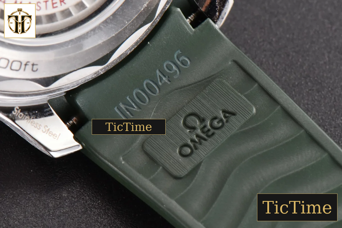 Seamaster Diver 300M 42mm VSF Green Ceramic Green Dial Green Rubber Strap VS8800 — foto 29