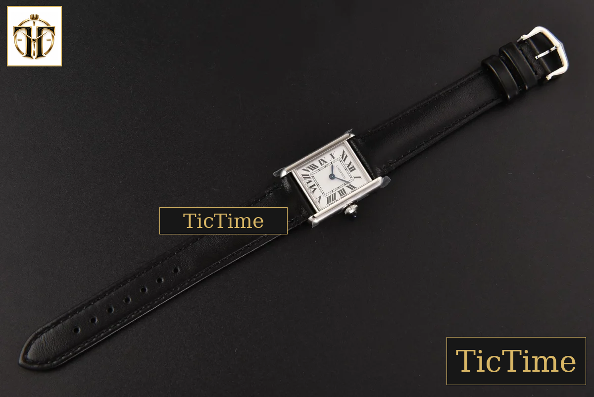 Tank Must Small 29.5×22 mm K11F White Dial Black Smooth Strap Quartz — foto 25