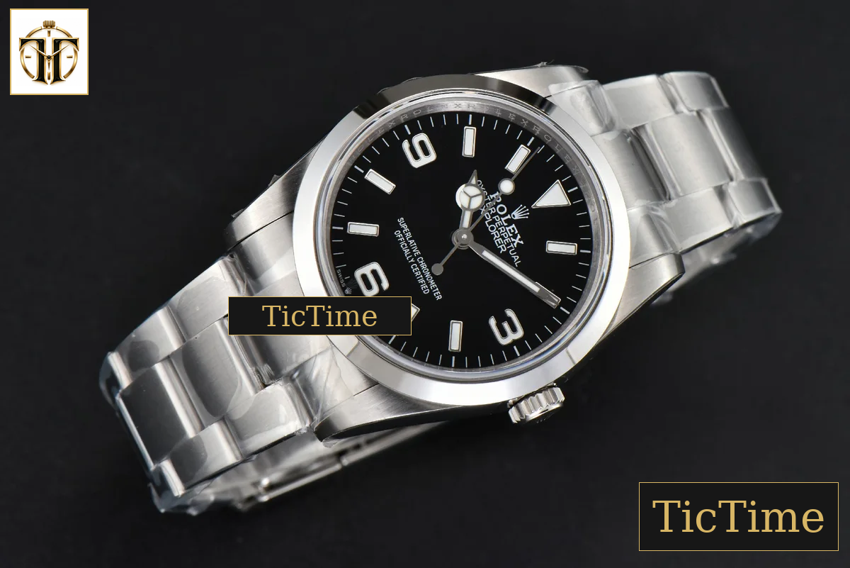 Explorer 316L 124270 36mm BPF Black Dial SS Bracelet VR3230 — foto 4