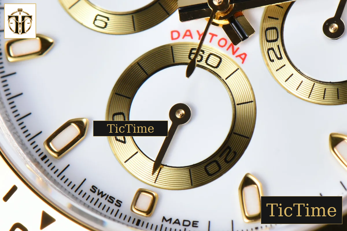 Daytona 116503 APSF YG/SS White Dial Lume Marker YG/SS Bracelet SH4130 — foto 9