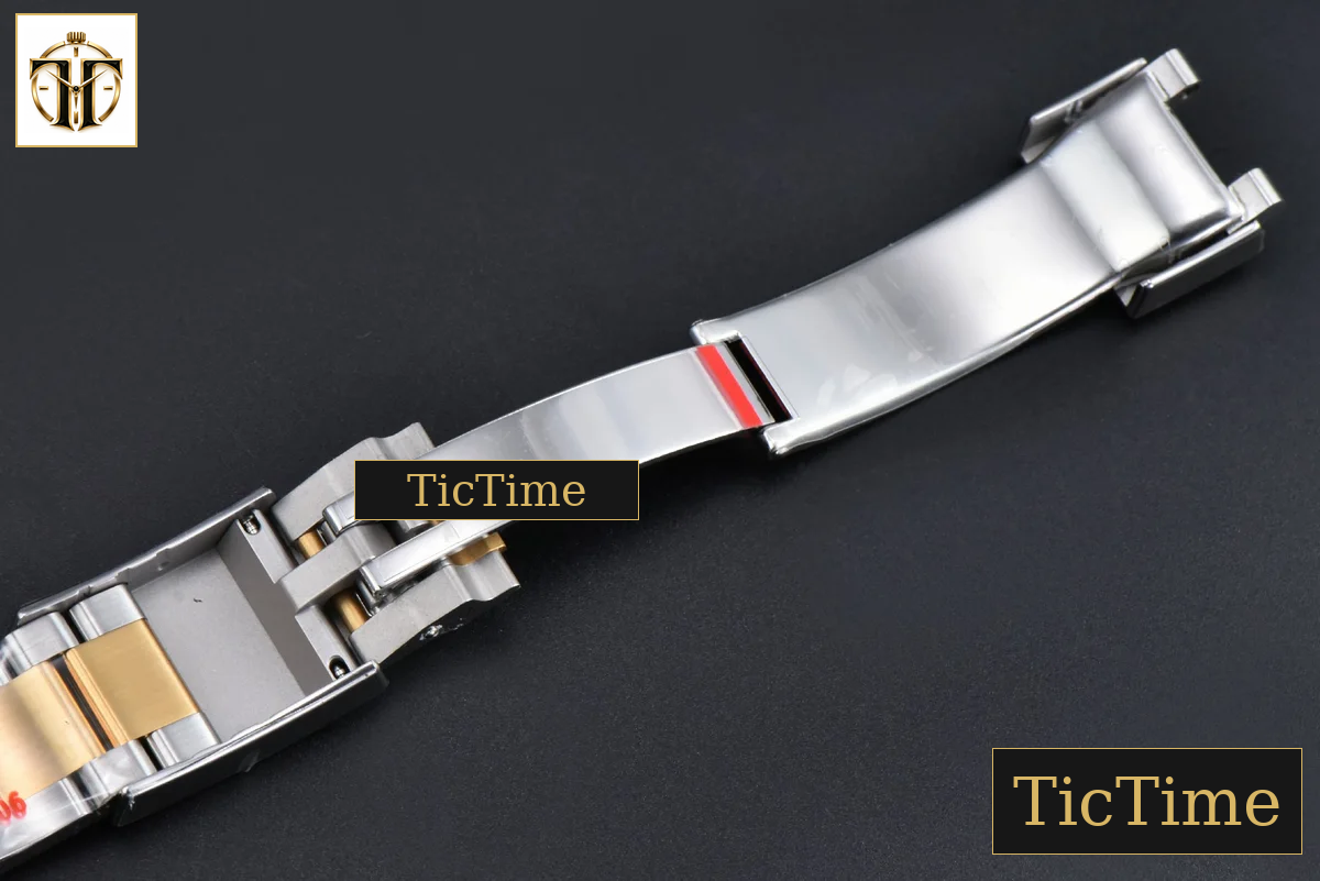 Daytona 126503 40mm Clean Factory White Dial Lume Marker YG/SS Bracelet SH4131 — foto 36