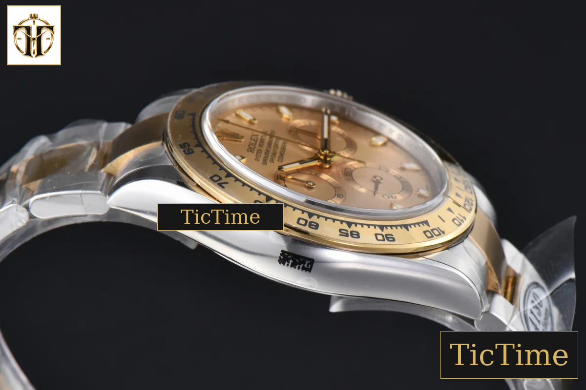 Daytona 116503 40mm Clean Factory YG/SS YG Stick Dial Oyster Bracelet A4130 — foto 16