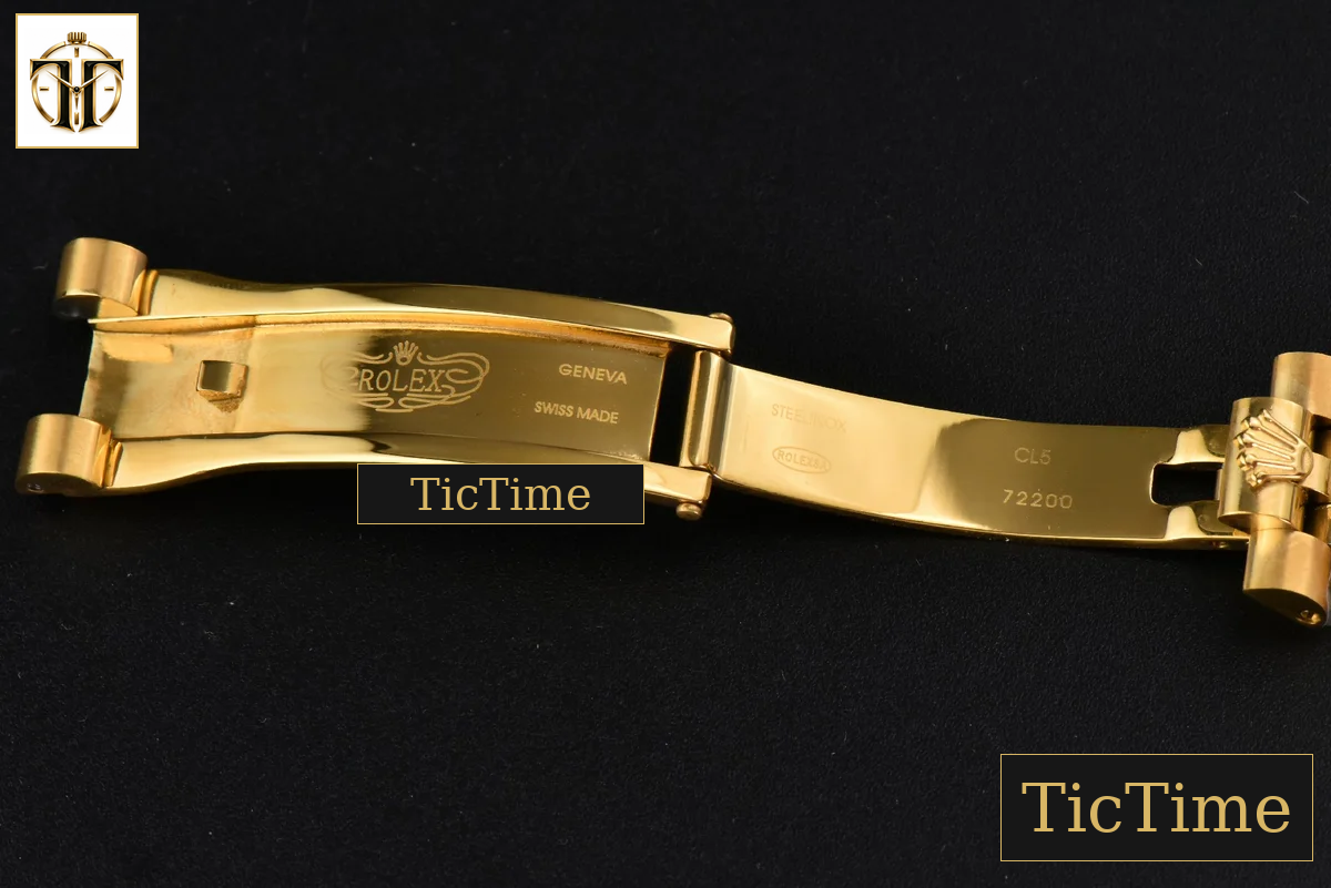 Daydate 36mm GMF YG Meteorite Dial Roma Diamond Marker YG Bracelet A3235 — foto 28