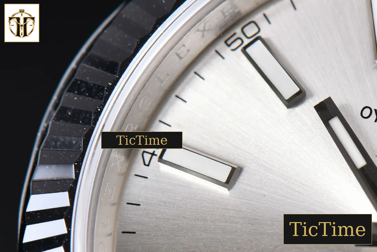 DateJust Fluted Bezel 126334 41mm VSF Silver Dial Oyster Bracelet VS3235 — foto 21