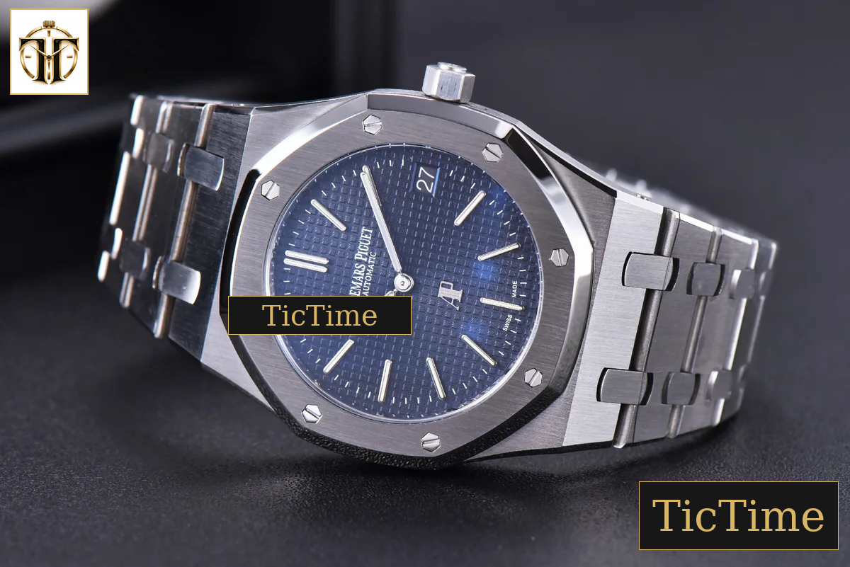 Royal Oak 15202 39mm XF Blue Textured Dial SS Bracelet A2121 — foto 14