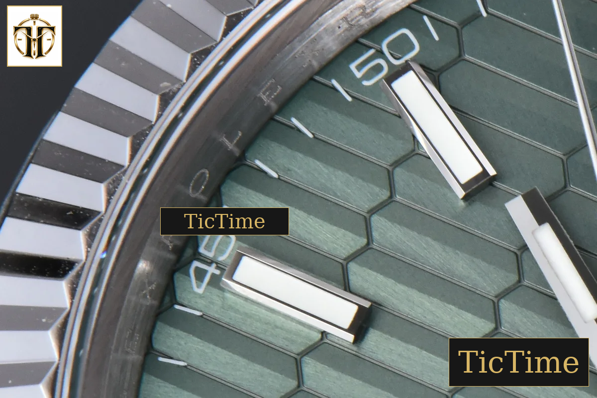 DateJust Mint 126334 41mm BPF Green Motif Dial Jubilee Bracelet A2824 — foto 6
