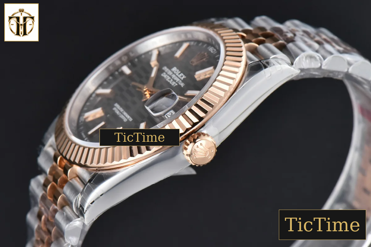 DateJust 126331 41mm VSF RG/SS Gray Motif Dial Jubilee Bracelet VS3235 — foto 13