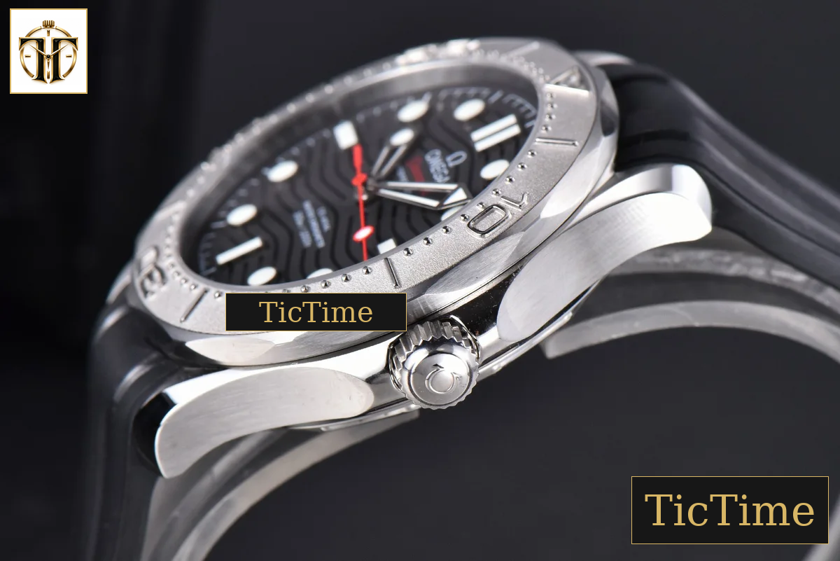 Seamaster Diver 300M Nekton 42mm VSF Black Dial Black Rubber Strap A8806 — foto 14