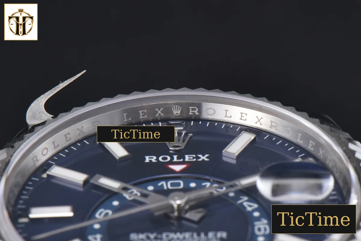 Sky-Dweller 904L 326934 42mm ZF Blue Dial SS Bracelet A2824 — foto 13