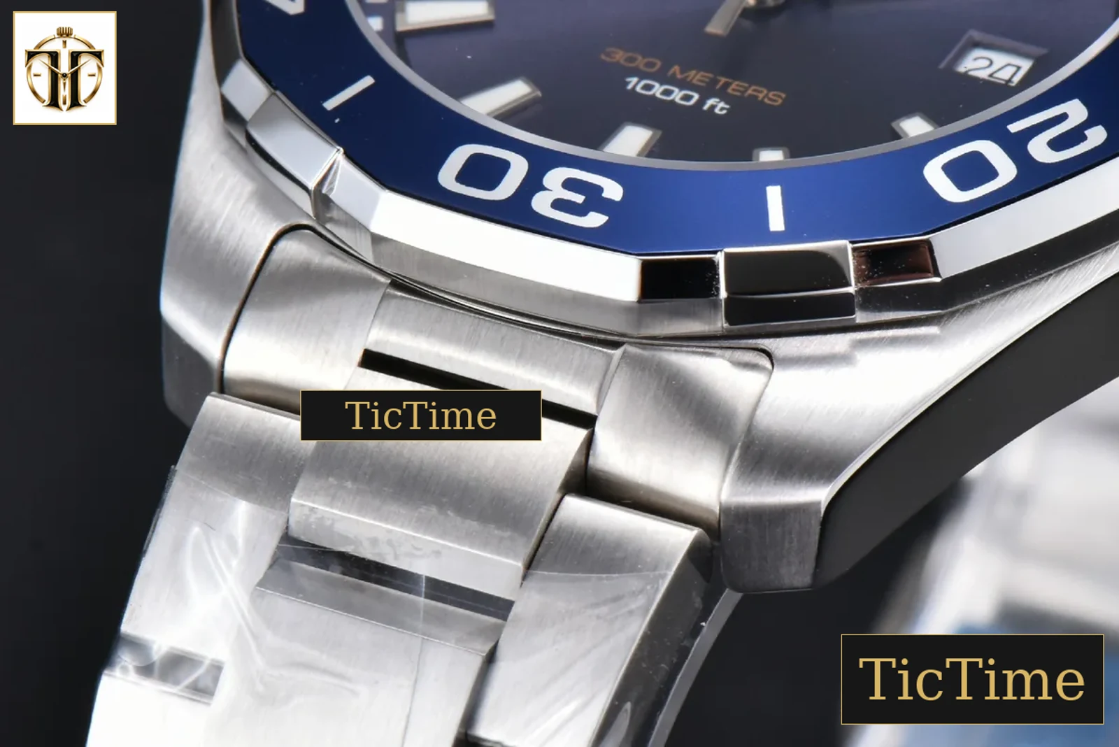 Aquaracer 300M 41mm OF Purple Dial SS Bracelet SW200 — foto 11