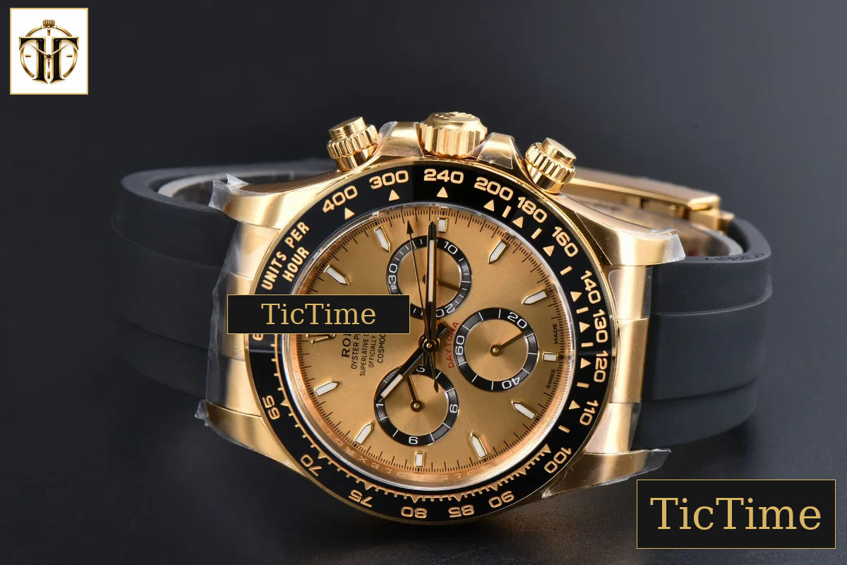 Daytona 126518 40mm Clean Factory YG YG Dial YG Subdial Oysterflex Strap DD4131 — foto 16
