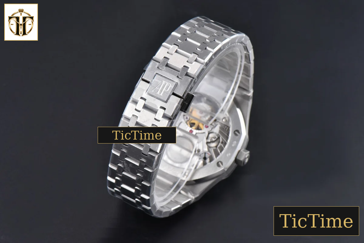 Royal Oak Tourbillon 41mm R8F SS Purple Dial SS Bracelet Flying Tourb V2 — foto 27
