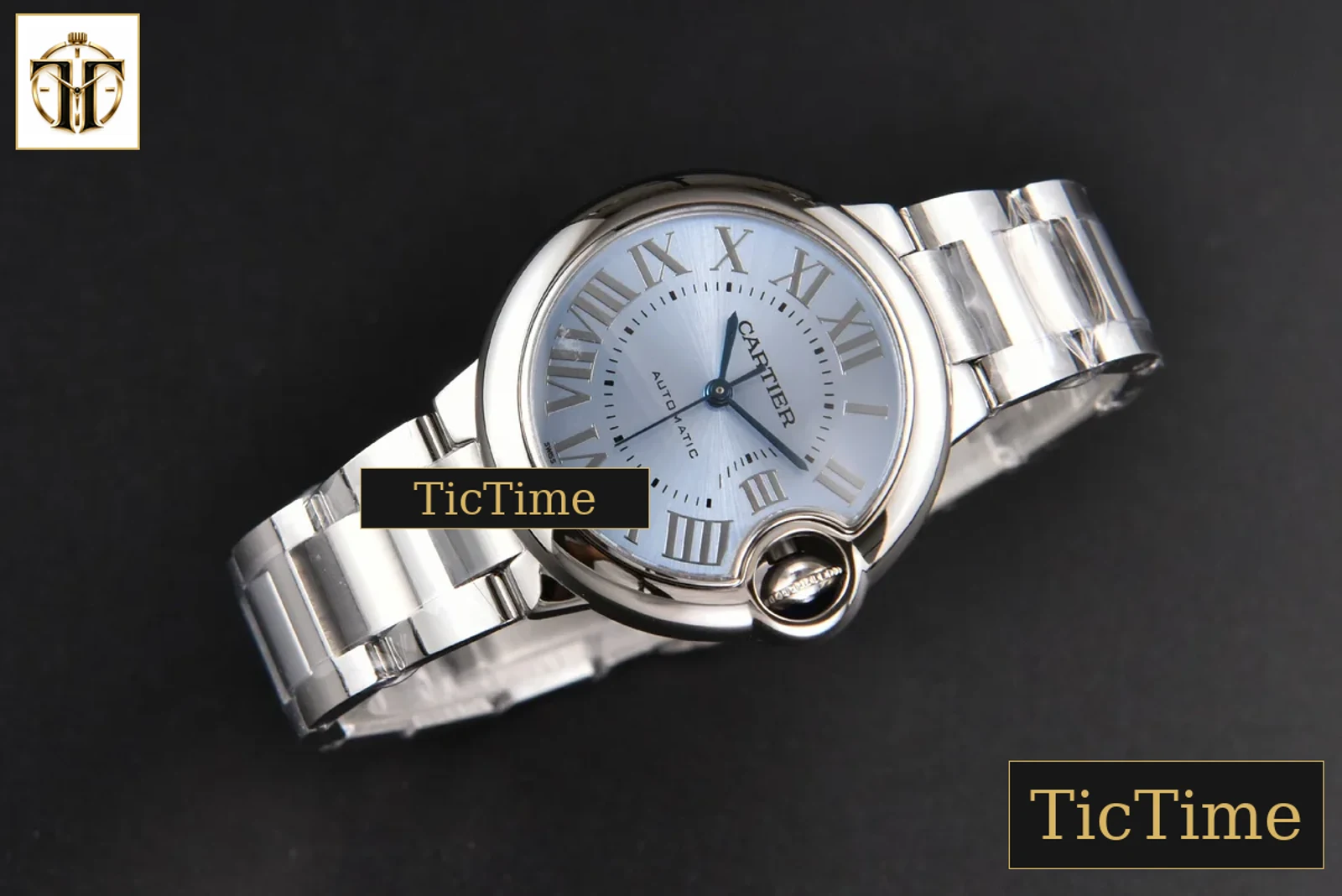 Ballon Bleu 33mm AF Ice Blue Dial SS Bracelet A1853 — foto 13