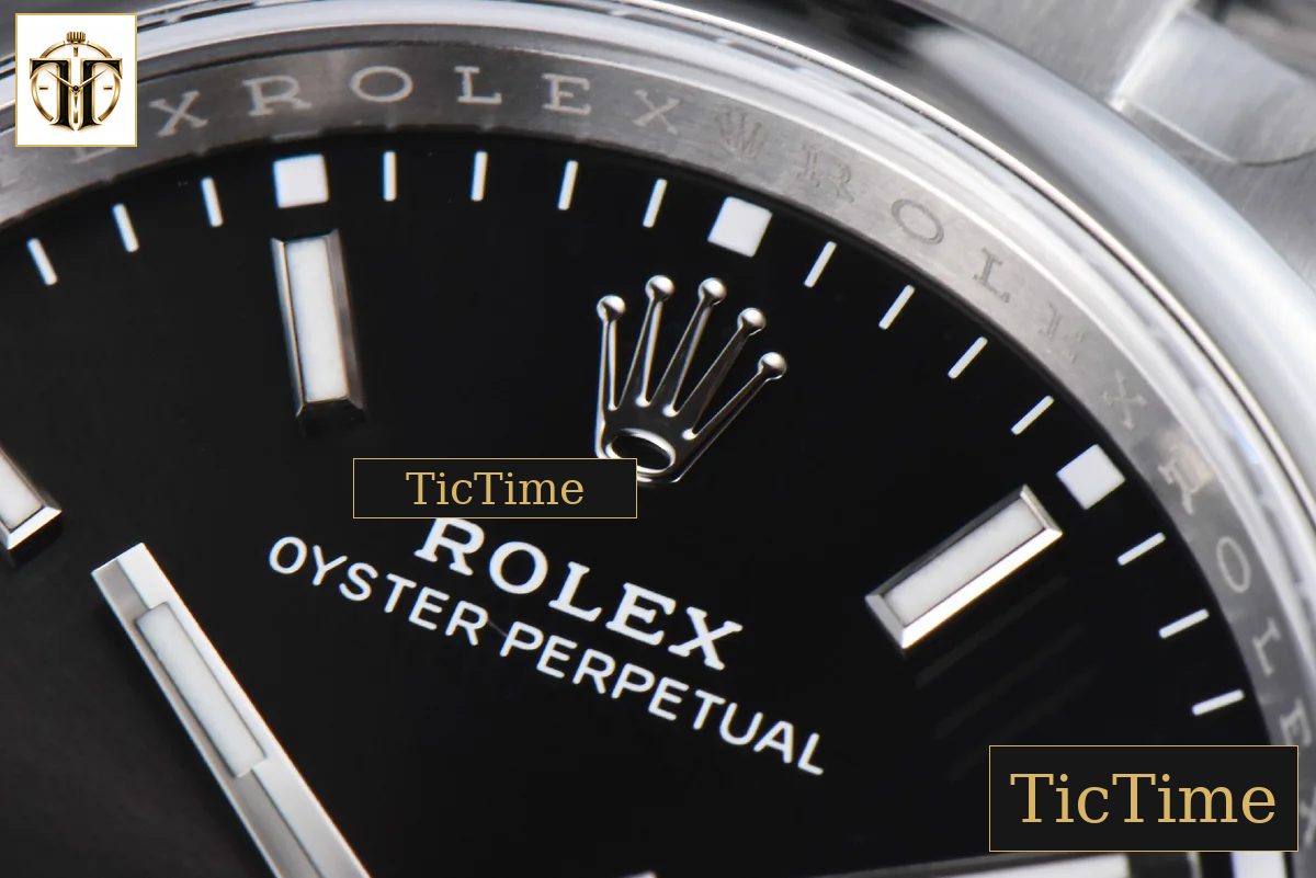 Oyster Perpetual 904L 126000 36mm Clean Factory Black Dial SS Bracelet VR3230 — foto 5