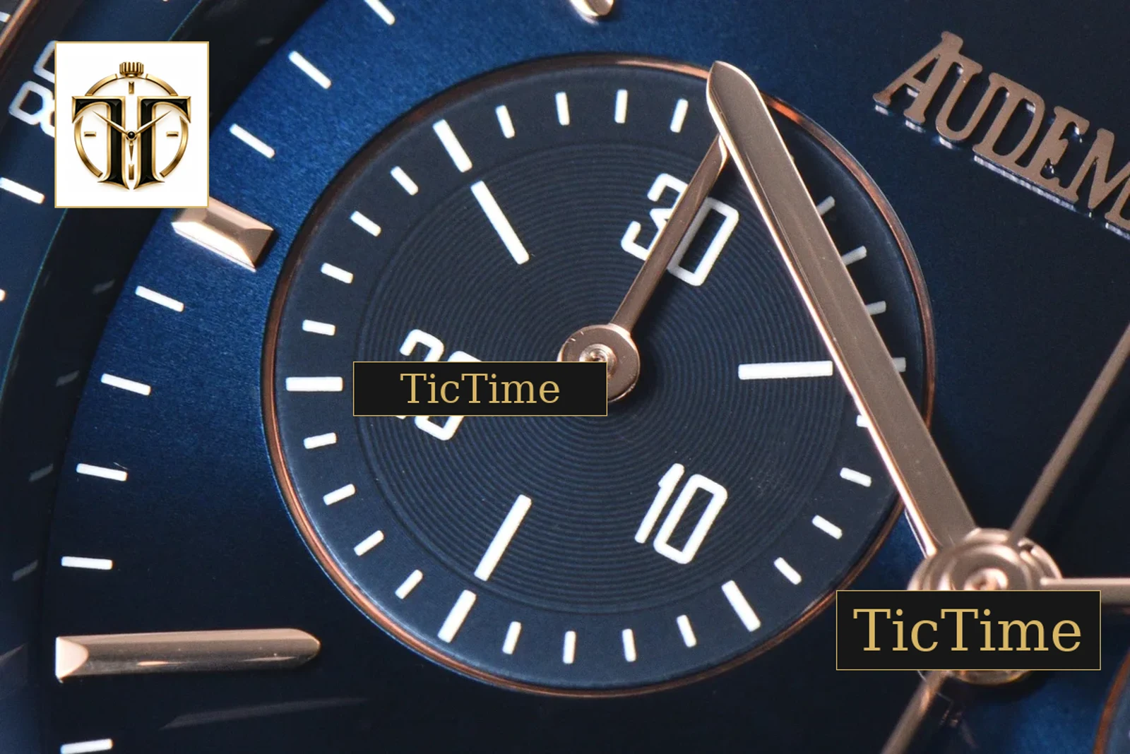 Code 11.59 Chrono 26393 APSF RG Blue Dial Blue Leather Strap SA4401 — foto 15