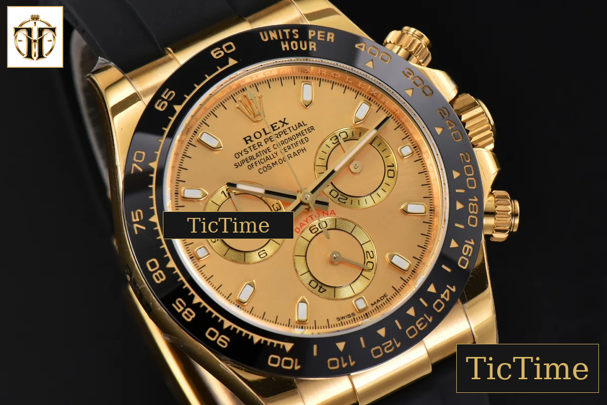 Daytona 116518 BTF YG Ceramic YG Dial Oysterflex Strap SA4130 — foto 12