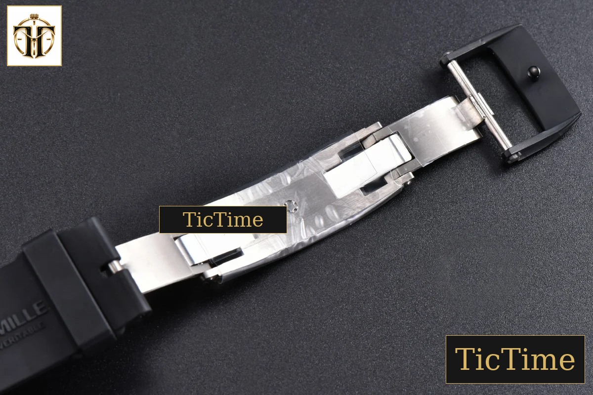 NTPT RM035-02 ZF Red Skeleton Dial Black Rubber Strap RMAL1 — foto 29