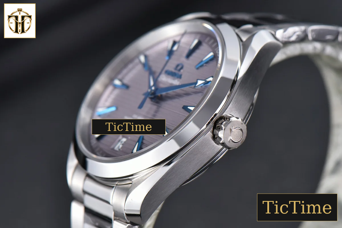 Aqua Terra 150M 41mm VSF Gray Dial Blue Hand SS Bracelet A8900 — foto 10