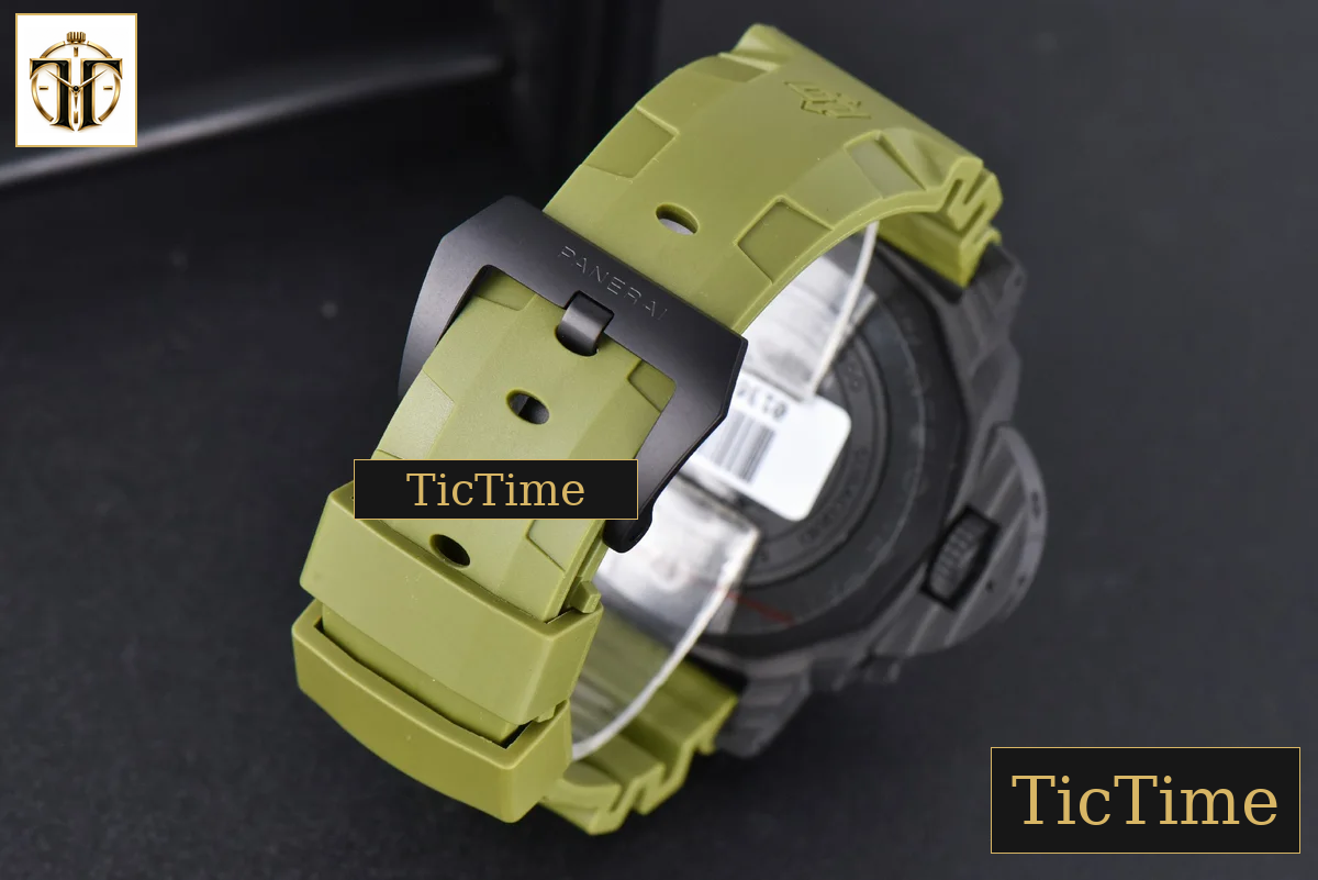 Carbotech Submersible PAM961 47mm VSF Black Dial Rubber Strap Asia XXXIV — foto 22