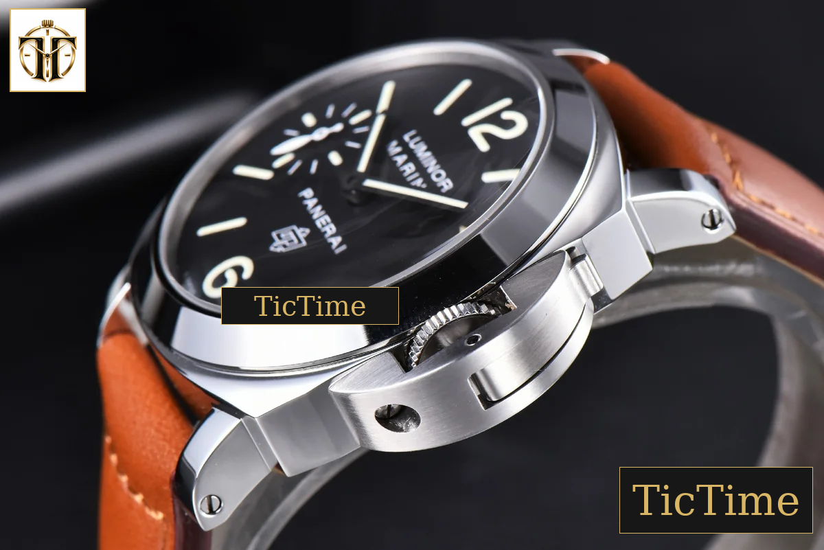 PAM005 44mm XF Brown Leather Strap Y-Incabloc A6497 — foto 8