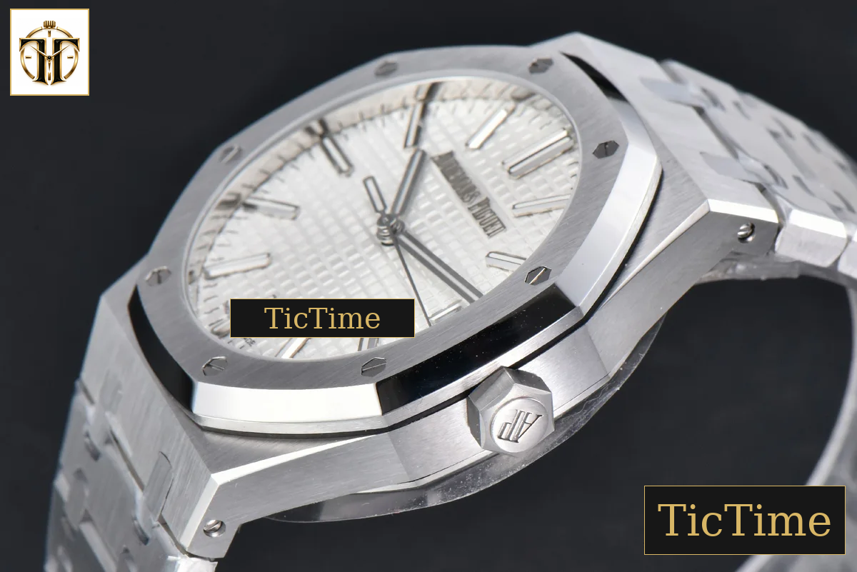 Royal Oak ’50th Anniversary’ 15510 41mm ZF White Dial SS Bracelet SA4302 — foto 12
