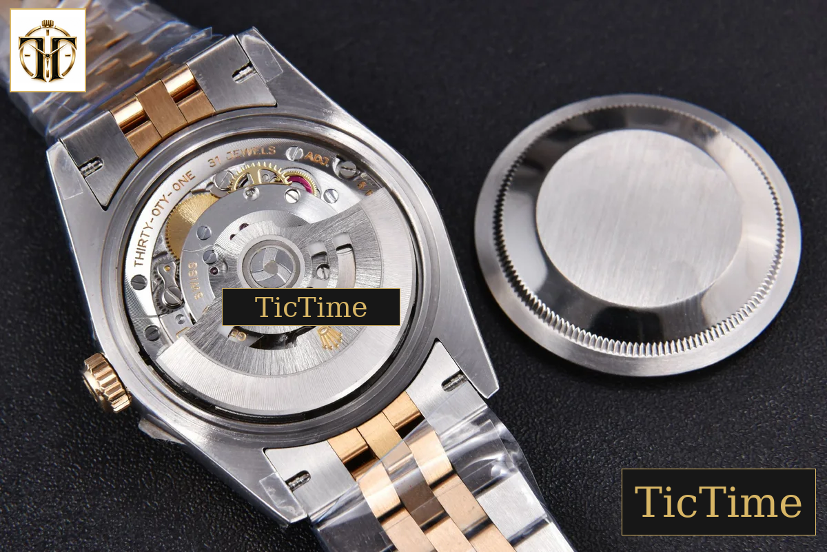 DateJust 904L 36mm GMF YG/SS Fluted Bezel Gray MOP Dial Diamond Marker Jubilee Bracelet VR3235 — foto 19
