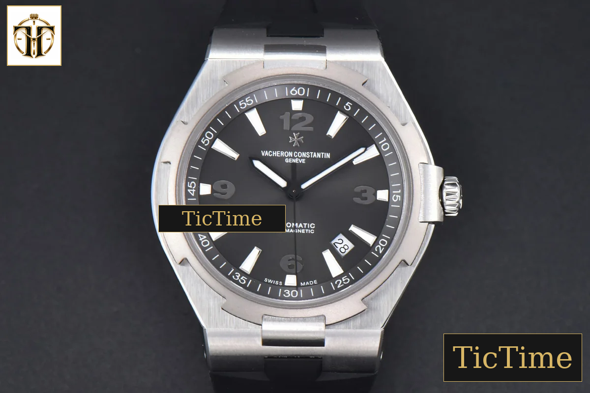 Overseas 47040 42mm PPF Gray Dial Black Rubber Strap A1226 — foto 2